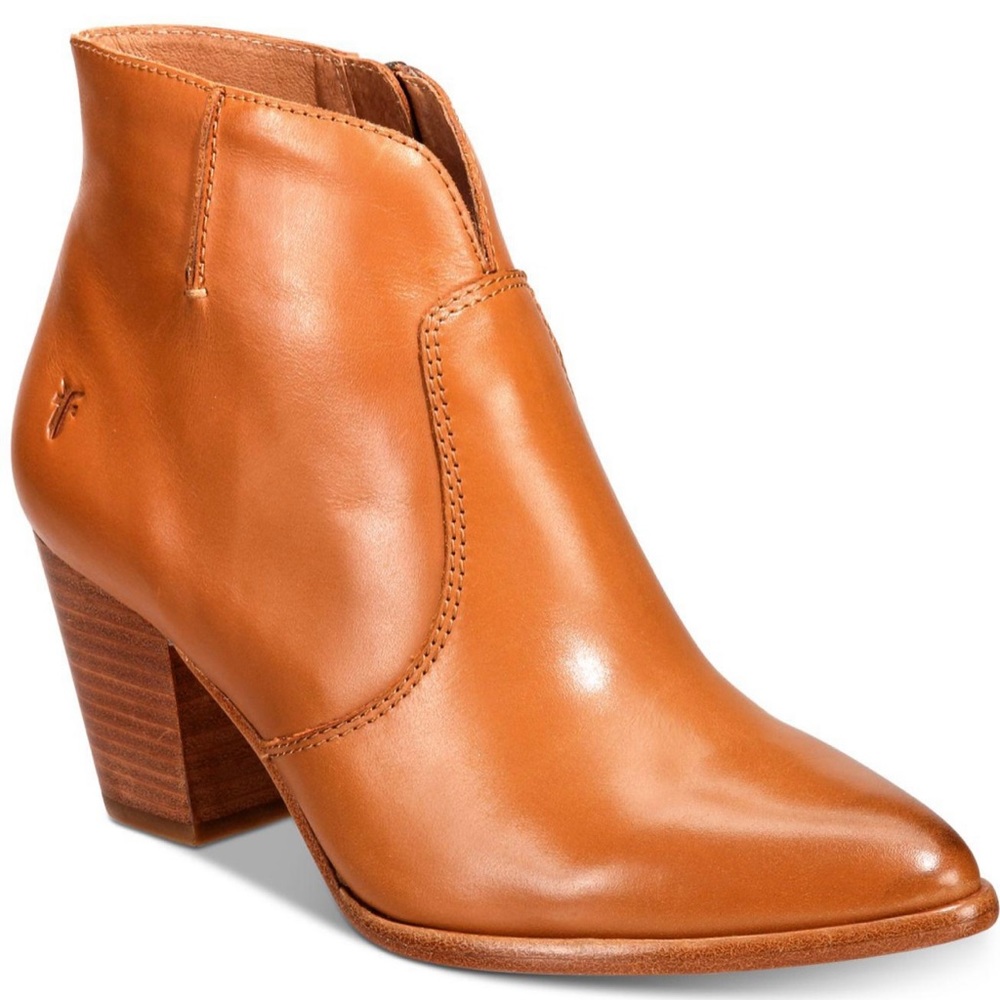 COPY - Frye Jennifer cognac bootie